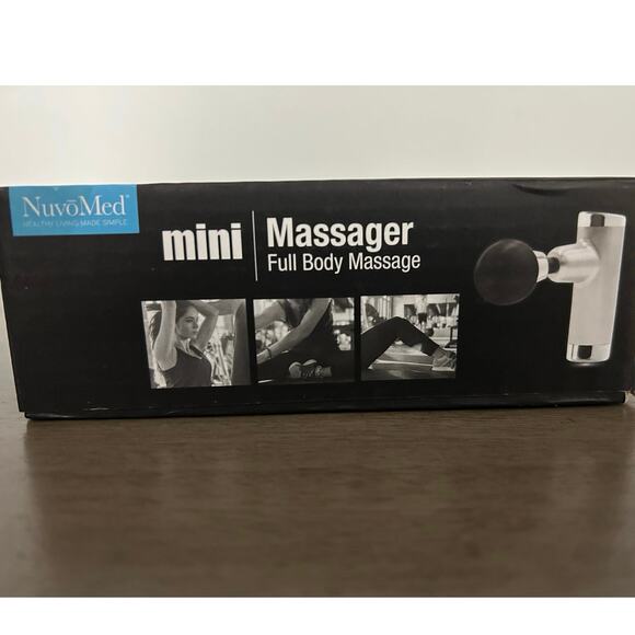 NuvoMed Handheld Mini Massager Full Body Massage Rechargeable 6 Speeds NEW - Picture 3 of 4